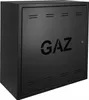 Gasbox Gaskasten Metall FEINZ - 60x60x25 cm - Schwarz - Produktbild-Vorschau 3