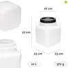 Garronda 10L Plastikfass BPA-freies quadratisches Fass und Produktbild-Vorschau 3