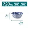 vancasso Schalen Set, Pastaschalen für 6 Personen, Blau und Produktbild-Vorschau 2