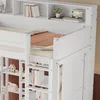 MODFU patrová postel dětská postel 90x200cm se stolem a Náhled obrázku produktu 6