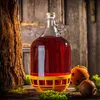 KADAX wijnbottel "Orto", glazen fles voor wijn, met gouden Productafbeelding-voorbeeld 3