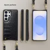 Funda para teléfono Nova Croco con cordón y tarjetero para Vista previa de la imagen del producto 5