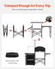 SucceBuy Cuisine de camping portable avec armoire pour les Voir les images du produit 5