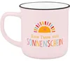 Tazza in smalto look "A cup full of sunshine" (Una tazza Anteprima dell’immagine prodotto 3