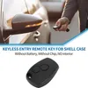 Coque De Clé À 2 Boutons Pour Télécommande D'Entrée Sans Voir les images du produit 1