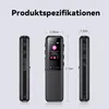 64GB Digitales Diktiergerät, Sprachaktivierte Aufnahme, Produktbild-Vorschau 2