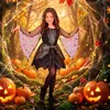 Kostüm Spider Girl Hexe Spinne Halloween, Groesse:128 Produktbild-Vorschau 8