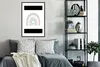 MuchoWow® Gerahmtes Poster Regenbogen - Herz - Pünktchen - Produktbild-Vorschau 2