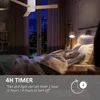 HOMCOM Deckenventilator mit Beleuchtung, Fernbedienung, 48 Produktbild-Vorschau 6