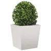 Pflanzkübel 2 Stk. 50x50x50 cm Edelstahl Produktbild-Vorschau 4