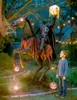 Animatronic Kopfloser Reiter für Halloween, 2,1m - Produktbild-Vorschau 1
