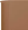 vidaXL 9-teiliges Windschutzgewebe 1200 x 160 cm Taupe Produktbild-Vorschau 1