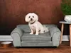 Mg Design Hunde Bett, Katzen Bett grau - Sofa für Hund, mit Produktbild-Vorschau 2