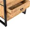 Kommode Britt mit 2 Schubladen aus Mangoholz - Hellbraun Produktbild-Vorschau 4