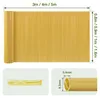 Ikodm 160 x 400 cm PVC rohož na ochranu soukromí, bambusová Náhled obrázku produktu 2