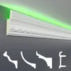 HEXIM LED Stuckleisten Muster - Indirekte Beleuchtung mit Produktbild-Vorschau 1