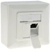 Presa universale CAT.6 con telaio di montaggio (bianco, 2x Anteprima dell’immagine prodotto 9