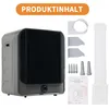 Merax Wäschetrockner 3–4,5kg, Edelstahltrommel, 830W, 5 Produktbild-Vorschau 11