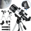 Astronomie Teleskop 150X Tragbares Refraktor Teleskop Produktbild-Vorschau 1