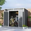 Outsunny tuinhuis, 2,54 m², waterdicht, tuinhuis met Productafbeelding-voorbeeld 11
