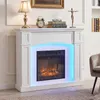 CHEMINÉE LEADZM avec flammes LED, cheminée électrique avec Voir les images du produit 6