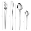 Premium Besteckset 6 Personen 24-tlg Edelstahl Essbesteck Produktbild-Vorschau 2