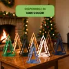 be4nature set albero di Natale in legno 2 pezzi, 38 e 55 cm Anteprima dell’immagine prodotto 3