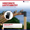 GeZu Impex Pfostenecke 2 Balken L-Form 121 x 121 mm Produktbild-Vorschau 6