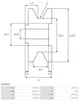 AS-PL AP0057S Riemenscheibe Lichtmaschine Produktbild-Vorschau 4