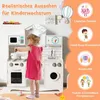 Kinderküche aus Holz, Spielküche mit Spielzubehör, Produktbild-Vorschau 6