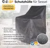 Schutzhülle Stuhlhülle Stapelstuhl Dinnersessel Klappstuhl Produktbild-Vorschau 2