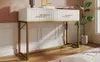 Sweiko Schminktafel met 2 lades, 75 cm hoog, commode voor Productafbeelding-voorbeeld 18