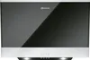 A Bauknecht range hood with a glass front and stainless steel accents. Produktbild-Vorschau