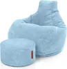 Green Bean® Sitzsack mit Hocker aus Cord - Sitzsäcke für Produktbild-Vorschau 1