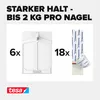 TESA 77776-00500-00, Drinnen, Bildhaken, Weiß, Produktbild-Vorschau 3