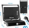 Elektrogrill Sandwichmaker Panini MalTec SM3000W Silber Produktbild-Vorschau 2