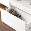 Sitzbank 'Degerfors' mit Schublade 80 x 39 x 45 cm Weiß Produktbild-Vorschau 8