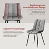 Collage of two images of a chair, with text describing its features. Produktbild-Vorschau