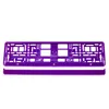 AMiO Kennzeichenhalter 03172 Leichtmetall 0,19kg Produktbild-Vorschau 1