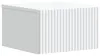 Cabinet de chevet mural avec tiroir Blanc 33 x 34,5 x 20 cm Voir les images du produit 1