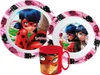 Miraculous Ladybug Kinder Geschirr-Set 3 teilig Becher Produktbild-Vorschau 2