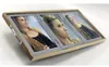 A product shot of a photo frame collage with three portraits of a woman. Náhled obrázku produktu