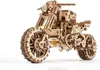 A 3D wooden model of a motorcycle. Anteprima dell’immagine prodotto