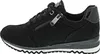 A side view of a single black sneaker. Náhled obrázku produktu