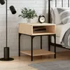 vidaXL Nočný stolík Sonoma Dub 40x41x50 cm odvodený výrobok Náhľad obrázku produktu 1