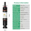 Contact fusible solaire PV 10A 1000V IP67 Porte-fusible Voir les images du produit 7