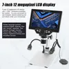 B1200 digitální mikroskop, 7" LCD displej, 12 MP, 1-1200x Náhled obrázku produktu 7