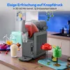A slush ice maker is shown on a kitchen counter with drinks and ingredients. Voir les images du produit