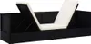 vidaXL Garten-Sofabett mit Kissen Poly Rattan Schwarz Produktbild-Vorschau 4