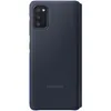 A dark blue Samsung flip case for a smartphone is shown from the back. Náhled obrázku produktu